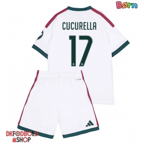 Real Madrid Marc Cucurella #17 Hjemmebanesæt Børn 2026-27 Kort ærmer (+ korte bukser)